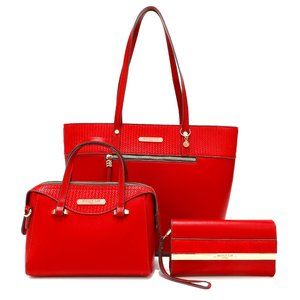 ARIA 3 PIECE SET Shopper, Boston Crossbody, Clutch, ARIA 3 PIECE SET